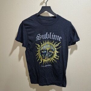 Vintage sublime Graphic T-Shirt - Black